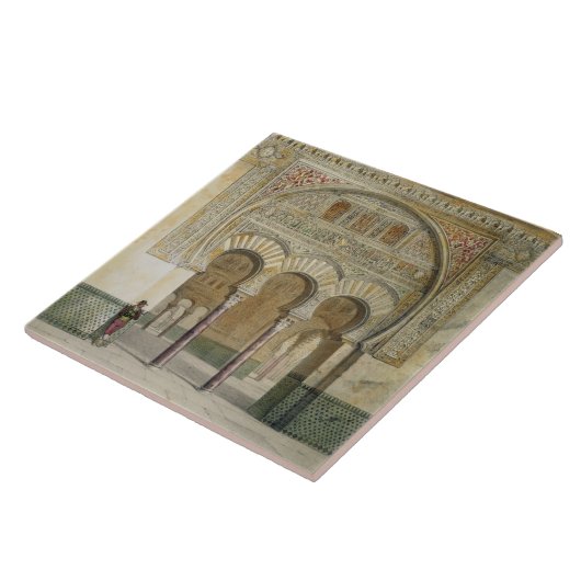 Die Galerie des Gerichtes der Löwen im Alhambra, Fliese (Seite)