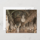 Die Galerie des Glaces 1678-84 Postkarte (Vorne/Hinten)