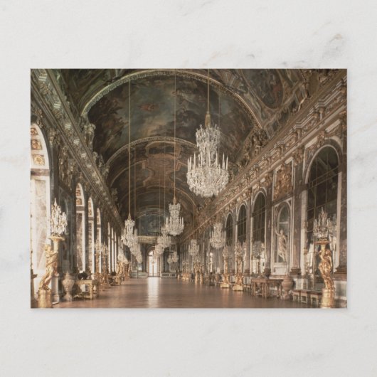 Die Galerie des Glaces 1678-84 Postkarte (Vorderseite)