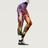 Die Gamaschen der Ureinwohner-Frauen Leggings (Rechts)