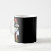 Die Gamer Elf Matching Group Weihnachtskostüme Kaffeetasse (Vorderseite Links)