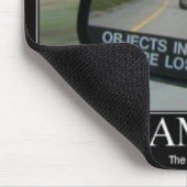 Die gamers-Mentalität der treibenden Spiegel Mousepad (Ecke)