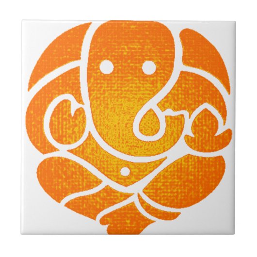 DIE GANESH LIEBE FLIESE (Vorderseite)