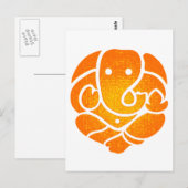 DIE GANESISCHE LIEBE POSTKARTE (Vorne/Hinten)