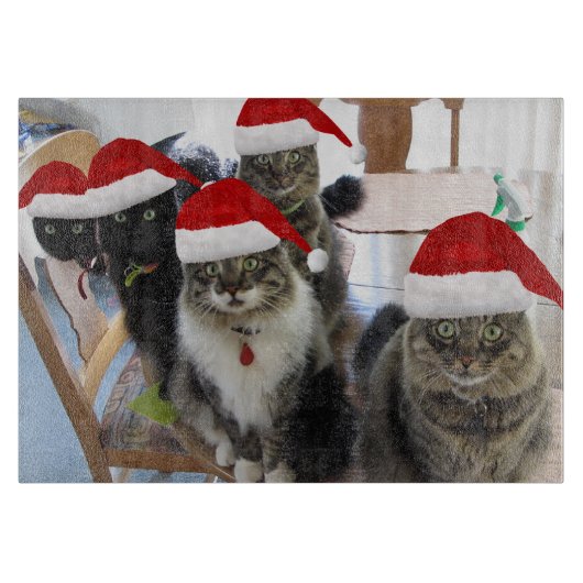 Die Gang Weihnachtsglasschneiden Schneidebrett (Vorderseite)