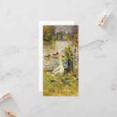 Die Gänse (von Berthe Morisot) Karte (Vorderseite/Rückseite Beispiel)
