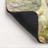 Die Gänse (von Berthe Morisot) Mousepad (Ecke)