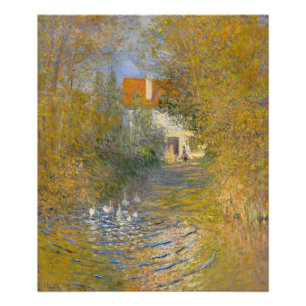 Die Gänse von Claude Monet Fotodruck