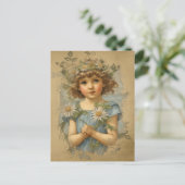 Die Gänseblümchenfee Postkarte (Stehend Vorderseite)