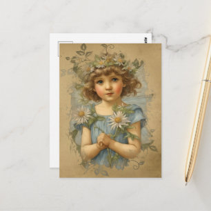 Die Gänseblümchenfee Postkarte