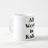 Die ganze Arbeit ist KaKa-Kaffee-Tasse Kaffeetasse (Vorderseite Links)