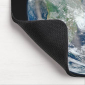 Die ganze Erde, die die östliche Hemisphäre zeigt. Mousepad (Ecke)