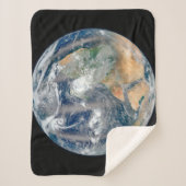 Die ganze Erde, die die östliche Hemisphäre zeigt. Sherpadecke (Vorderseite)