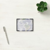 Die ganze Erde mit tropischen Stürmen im Atlantik Post-it Klebezettel (Büro)