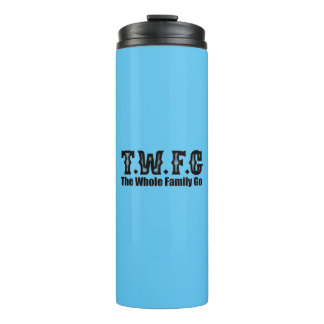 Die ganze Familie geht Tumbler Thermosbecher