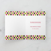 Die ganze Fotokarte zum Lachen Feiertagskarte (Innenseite)