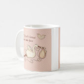 Die ganze Gnade Gottes in einem LIttle-Gesicht Kaffeetasse (Vorderseite Links)