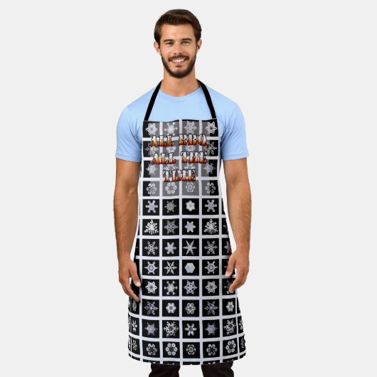 Die ganze GRILLEN, Schneetage Schürze (Getragen)