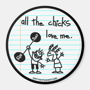 Die ganze Küken-Liebe ich Magnet