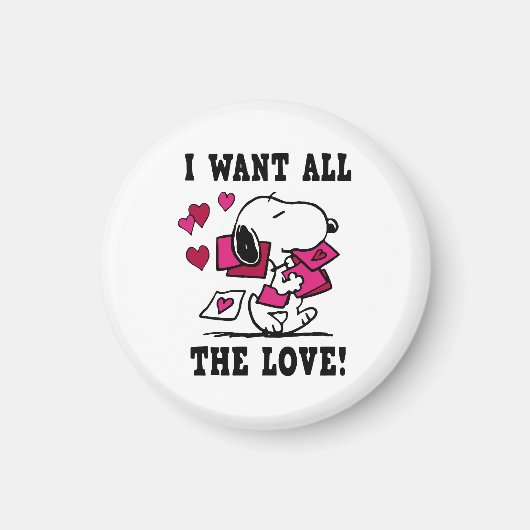 Die ganze Liebe Valentine Magnet (Vorne)