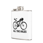 Die ganze Meile ablegen Flachmann (Links)