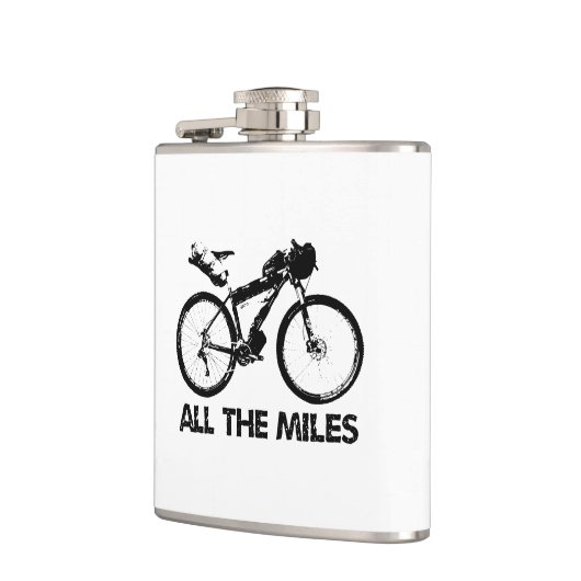 Die ganze Meile ablegen Flachmann (Links)