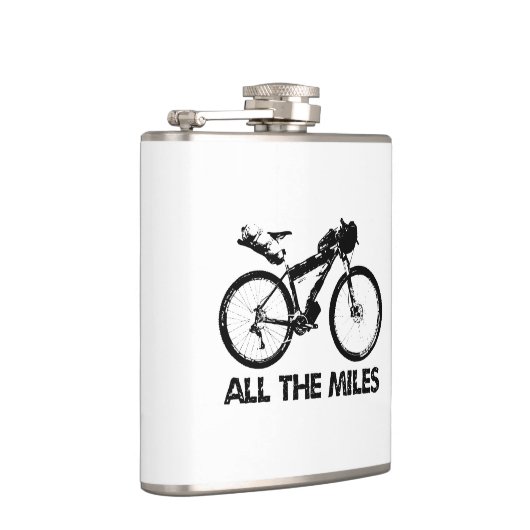 Die ganze Meile ablegen Flachmann (Rechts)