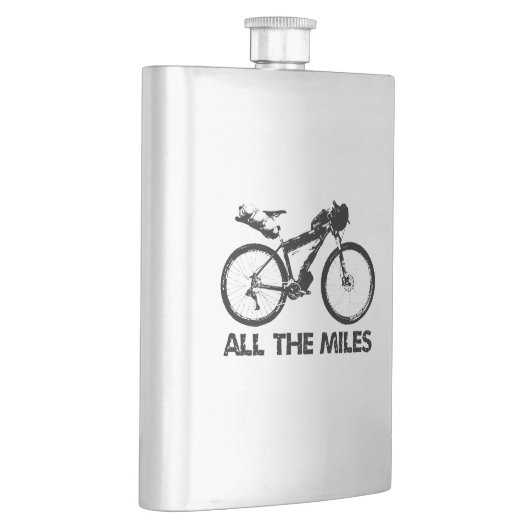 Die ganze Meile ablegen Flachmann (Rechts)