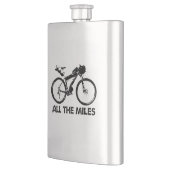 Die ganze Meile ablegen Flachmann (Links)