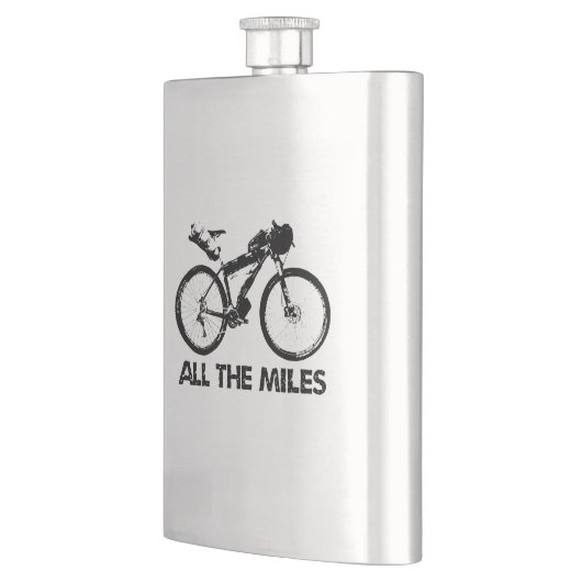 Die ganze Meile ablegen Flachmann (Links)