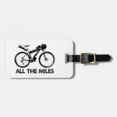 Die ganze Meile ablegen Gepäckanhänger (Vorderseite horizontal)