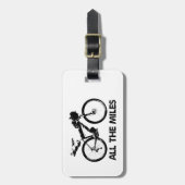 Die ganze Meile ablegen Gepäckanhänger (Vorderseite vertikal)