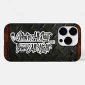 Die ganze Nacht (Hockey) Case-Mate iPhone Hülle (Rückseite (Horizontal))