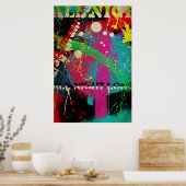 Die ganze Nacht lang Poster (Küche)