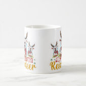 Die ganze Otter Rentier Kaffeetasse (Mittel)