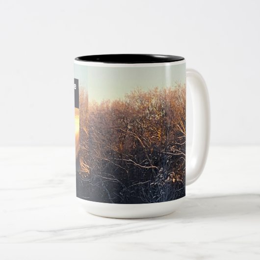 Die ganze Rüstung Gottes Zwei-Tone-Tasse Zweifarbige Tasse (VorderseiteRechts)