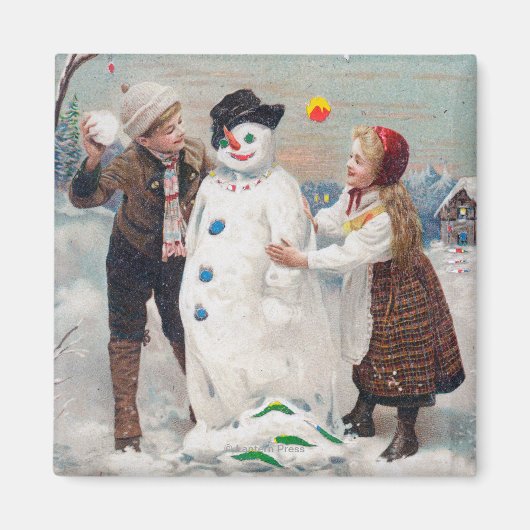 Die ganze Weihnachtsfreude sei deine Magnet (Vorne)