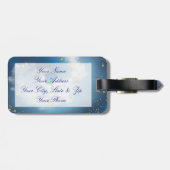 Die ganze Welt in seinen Händen Gepäckanhänger (Rückseite horizontal)