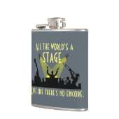 Die ganze Welt ist eine Bühne, die Cooles Zitat In Flachmann (Links)