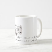 Die ganze Welt ist eine Bühne Kaffeetasse (VorderseiteRechts)