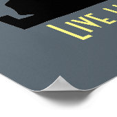 Die ganze Welt ist eine Bühne Poster (Ecke)