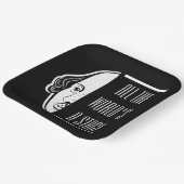 Die ganze Welt ist eine Bühne Shakespeare Zitat Th Pappteller (Gewinkelt)