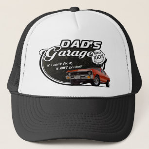 Die Garagen-Nova des Vaters Truckerkappe