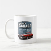 Die Garagen-Rot Camaro des Vaters Kaffeetasse (Links)