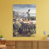 Die Garde Nationale de Paris Leinwanddruck (Insitu (Wohnzimmer))