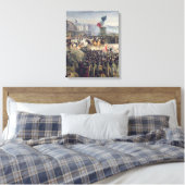 Die Garde Nationale de Paris Leinwanddruck (Insitu (Schlafzimmer))