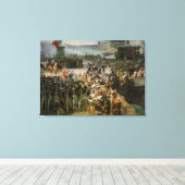 Die Garde Nationale de Paris Leinwanddruck (Insitu (Holzboden))