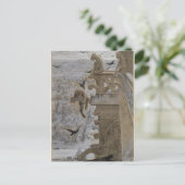 Die Gargoyles im Notre-Dame de Paris Postkarte (Stehend Vorderseite)