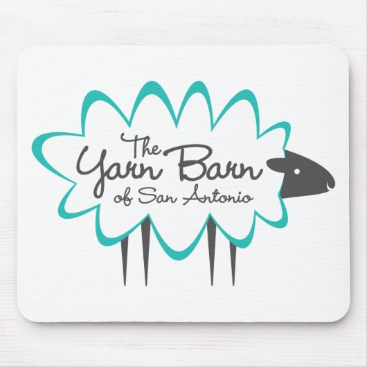 Die Garn-Scheune von San Antonio Sheepy Mousepad (Vorne)