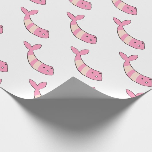 Die Garnele Geschenkpapier (Ecke)